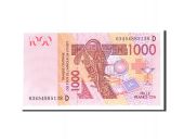 West African States, 1000 Francs, 2003, Undated, KM:115Aa, NEUF
