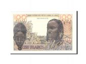 West African States, 100 Francs, 1965, Undated, KM:801Tf, TTB+