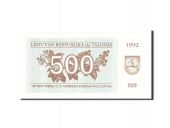 Lithuania, 500 (Talonas), 1992, KM:44, Undated, NEUF