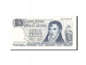 Argentine, 5 Pesos, 1974, KM:294, Undated, SUP
