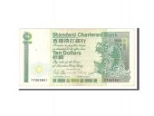 Hong Kong, 10 Dollars, 1991, KM:278d, 1991-01-01, VF(30-35)