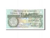 Guernsey, 1 Pound, 1991, KM:52c, Undated, NEUF