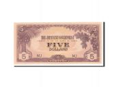 MALAYA, 5 Dollars, 1942, KM:M6b, Undated, NEUF