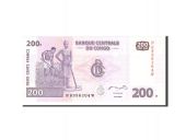 Congo Democratic Republic, 200 Francs, 2007, KM:99a, 2007-07-31, NEUF