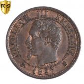 Second Empire, 1 Centime Napolon 1857 K, PCGS MS62BN