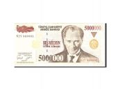 Turkey, 5,000,000 Lira, 1970, KM:210, Undated, AU(55-58)