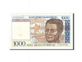 Madagascar, 1000 Francs = 200 Ariary, 1994, KM:76b, Undated, VF(20-25)