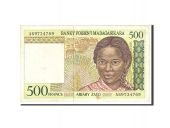 Madagascar, 500 Francs = 100 Ariary, 1994, KM:75a, Undated, TB