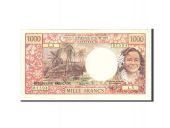 Tahiti, 1000 Francs, 1985, KM:27d, Undated, TB+