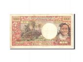 New Caledonia, 1000 Francs, 1971, KM:64a, Undated, VF(20-25)