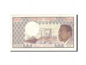 Gabon, 1000 Francs, 1973, KM:3b, Undated, TTB