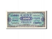 France, 100 Francs, 1944, Undated, KM:123a, TTB