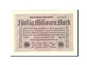 Germany, 50 Millionen Mark, 1923, KM:109b, 1923-09-01, AU(55-58)