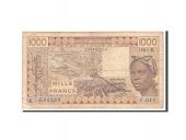 West African States, 1000 Francs, 1985, Undated, KM:707Kf, B