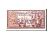 FRENCH INDO-CHINA, 10 Cents, 1939, Undated, KM:85c, AU(55-58)