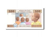 tats de lAfrique centrale, 500 Francs, 2002, Undated, KM:506F, SPL