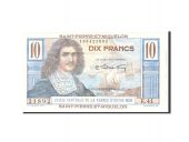 Saint-Pierre-et-Miquelon, 10 Francs, 1950, KM:23, Undated, NEUF