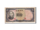 China, 10 Yan, 1936, Undated, KM:214a, VF(20-25)