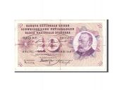 Switzerland, 10 Franken, 1961, KM:45g, 1961-10-26, VF(20-25)