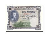 Spain, 100 Pesetas, 1925, KM:69c, 1925-07-01, UNC(63)