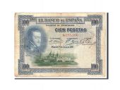 Espagne, 100 Pesetas, 1925, KM:69c, 1925-07-01, TB