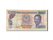 Tanzania, 500 Shilingi, 1993, Undated, KM:26b, VG(8-10)