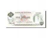 Guyana, 5 Dollars, 1966, KM:22f, Undated, NEUF