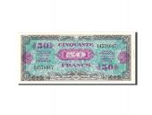 France, 50 Francs, 1944, KM:122a, Undated, AU(50-53), Fayette:VF19.1