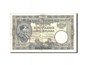 Belgique, 100 Francs-20 Belgas, 1929, KM:102, 1929-04-10, TTB