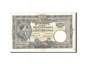 Belgique, 100 Francs-20 Belgas, 1932, KM:102, 1932-05-17, TTB