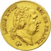Louis XVIII, 40 Francs Or