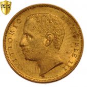 Italie, Victor Emmanuel III, 20 Lire 1905 R, PCGS MS63, KM 37