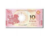 Banknote, Macau, 10 Patacas, 2011, Undated, KM:New, UNC(65-70)