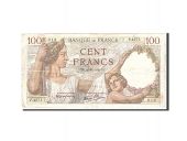 France, 100 Francs, 1939, KM:94, 1939-11-16, VF(30-35), Fayette:26.15