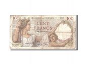 France, 100 Francs, 1939, 1939-11-09, KM:94, B+, Fayette:26.14