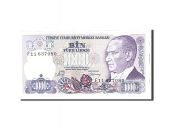 Turkey, 1000 Lira, 1970, KM:196, Undated, UNC(65-70)