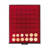 Box, Dark red, 48 x 30 mm, Lindner:2748