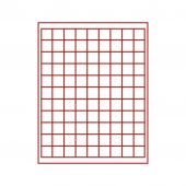 Box, red, 99 x 19 mm, Lindner:2199