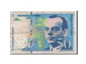 France, 50 Francs, 1993, KM:157b, F(12-15), Fayette:72.2