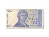 Croatie, 1000 Dinara, 1991, KM:22a, 1991-10-08, TB