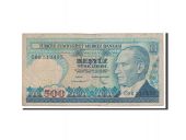 Turkey, 500 Lira, 1983, KM:195, VG(8-10)