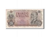 Autriche, 20 Schilling, 1956, 1956-07-02, KM:136a, TTB