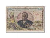 Afrique-quatoriale franaise, 100 Francs, 1957, KM:32, B