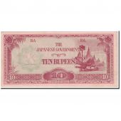 Birmanie, 10 Rupees, 1942, KM:16a, NEUF