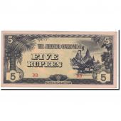 Burma, 5 Rupees, 1942, KM:15b, AU(55-58)