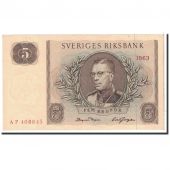 Sweden, 5 Kronor, 1963, KM:50b, UNC(63)