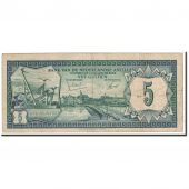 Netherlands Antilles, 5 Gulden, 1972, KM:8b, 1972-06-01, VF(20-25)