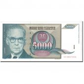 Yugoslavia, 5000 Dinara, 1992, KM:115, UNC(63)