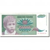 Yougoslavie, 50,000 Dinara, 1992, KM:117, TTB+