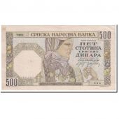Serbie, 500 Dinara, 1941, KM:27A, 1941-11-01, SPL